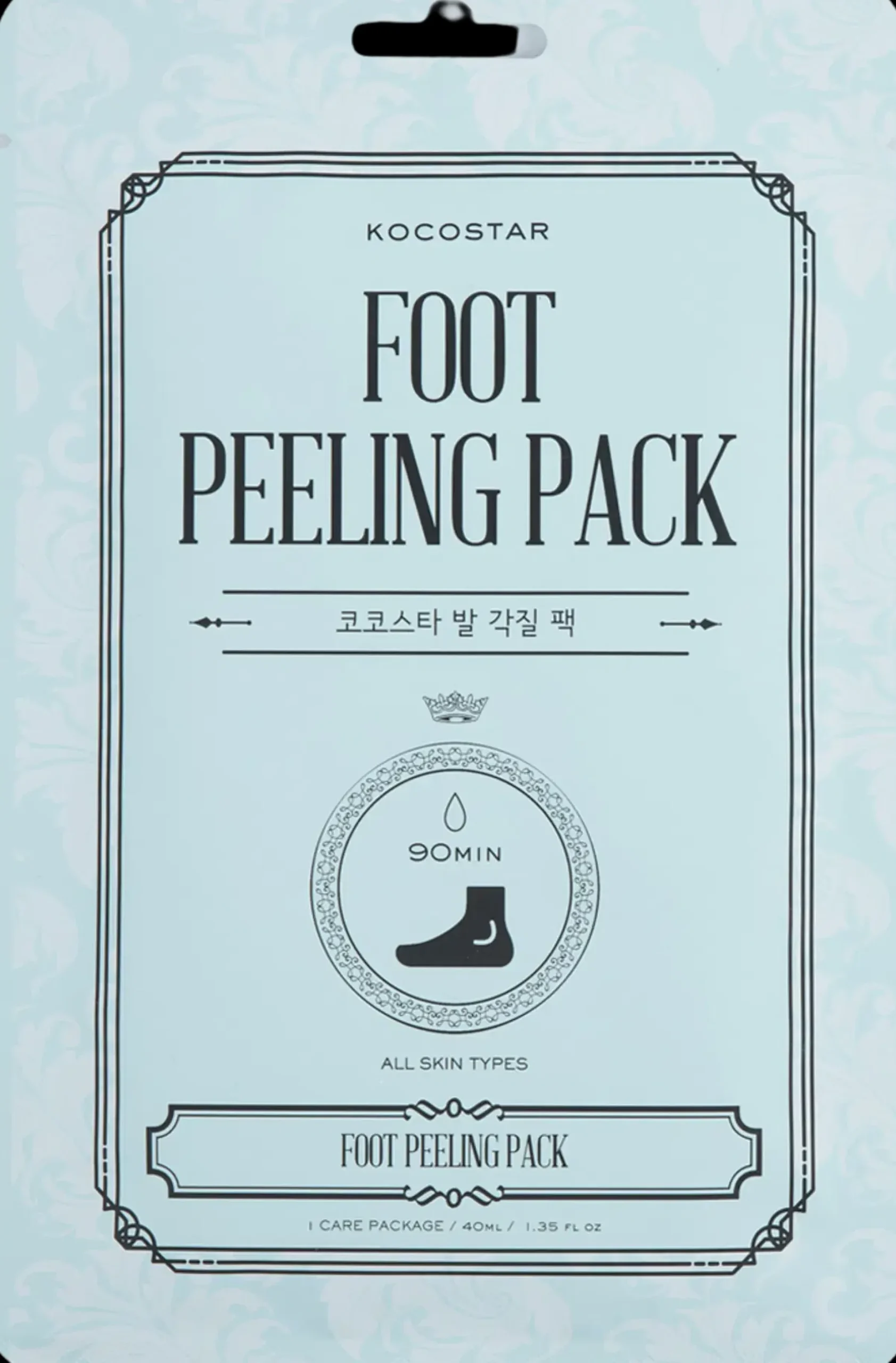 KOCOSTAR Foot Peeling Pack kuorintasukat 1kpl