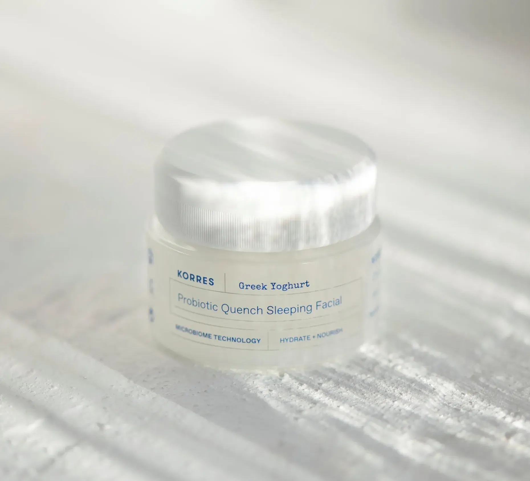 KORRES Greek Yoghurt Probiotic Quench Sleeping Facial yön yli hoitonaamio 40 ml
