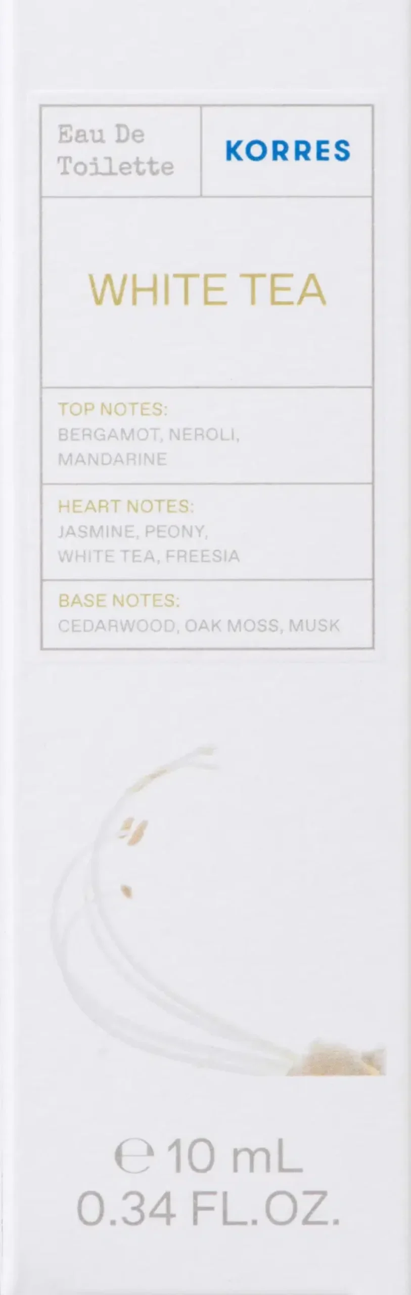KORRES White Tea EdT roll-on tuoksu 10 ml