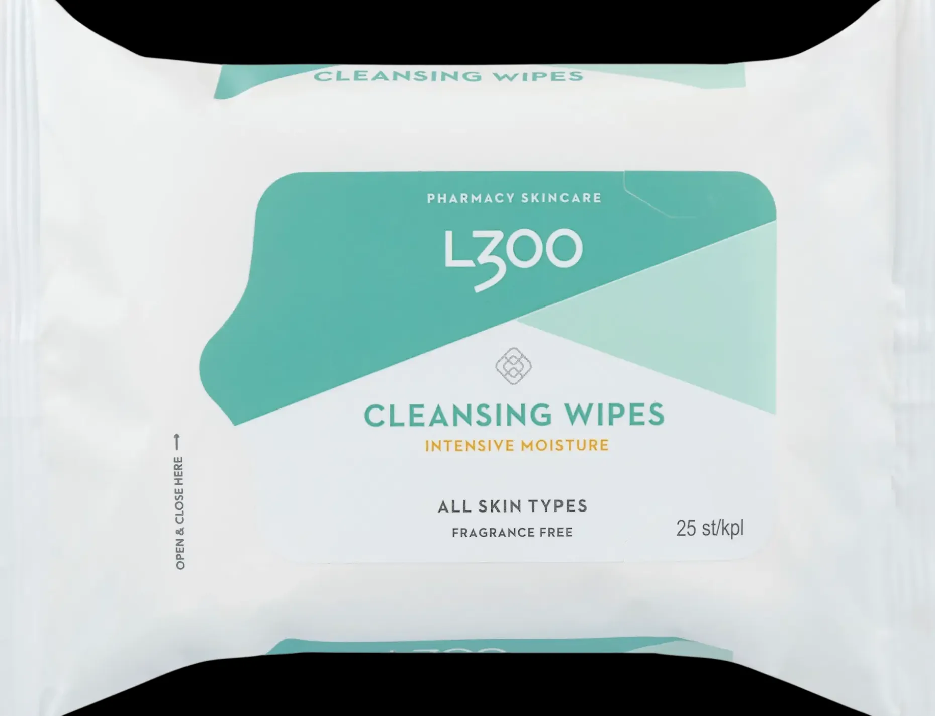 L300 Intensive Moisture Cleansing Wipes Dry Skin kuivan ihon meikinpuhdistusliina 25kpl