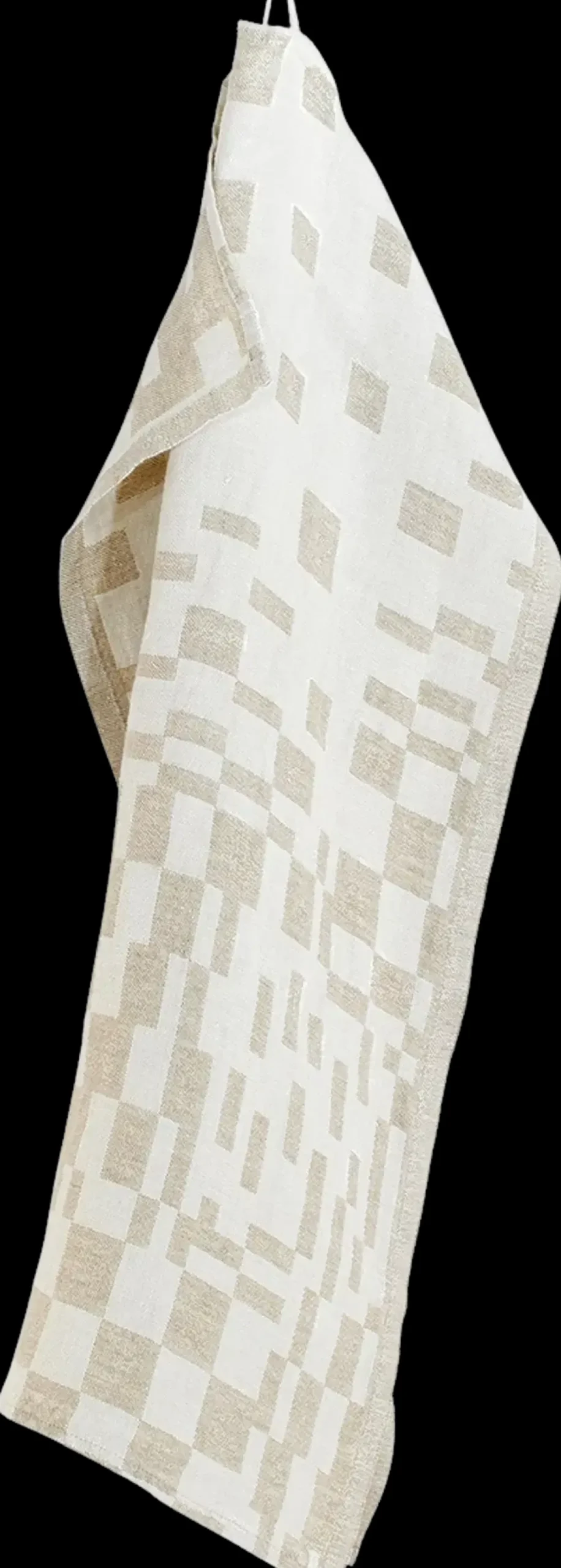 Lapuan Kankurit Koodi pyyhe 48x70cm valko-pellava