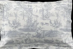Laura Ashley Braysmith Toile satiinityynyliina 50x60cm harmaa