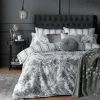 Laura Ashley Tuileries pussilakana 150x210cm charcoal