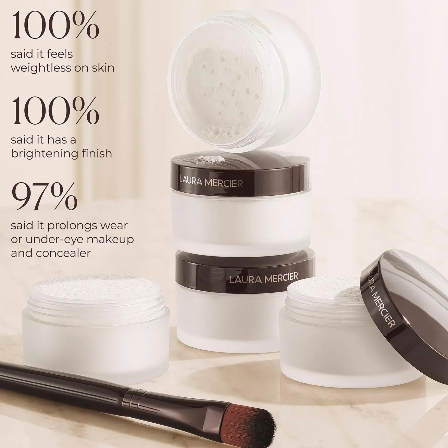 Laura Mercier Secret Brightening Loose Powder for Under Eyes puuteri 4,2 g