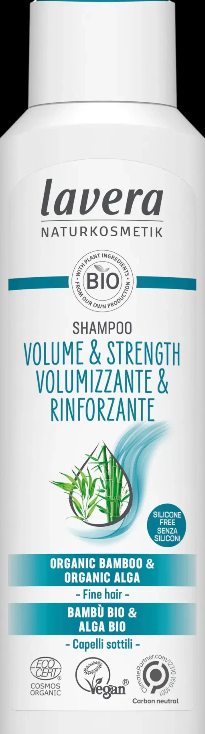 lavera Volume & Strength shampoo 250 ml