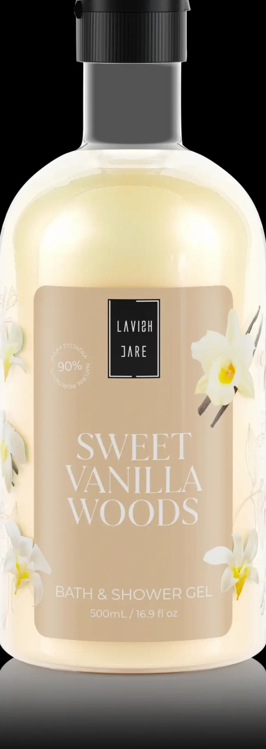 Lavish Care Suihkugeeli Sweet Vanilla Woods 500 ml