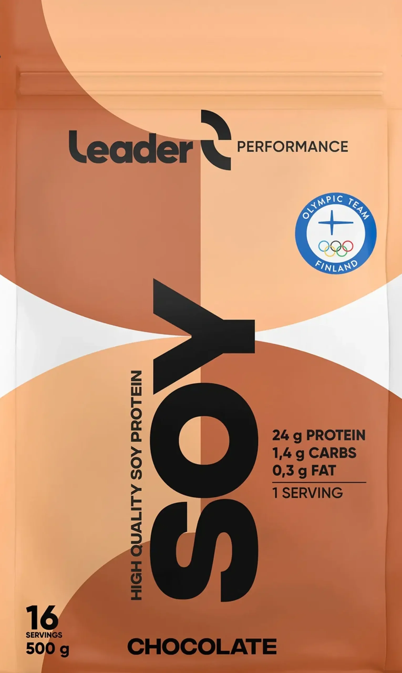 Leader Performance Soy Chocolate soijaproteiinijuomajauhe 500 g
