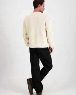 Les Deux Gary Patch Crewneck Knit neule