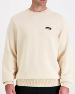 Les Deux Gary Patch Crewneck Knit neule