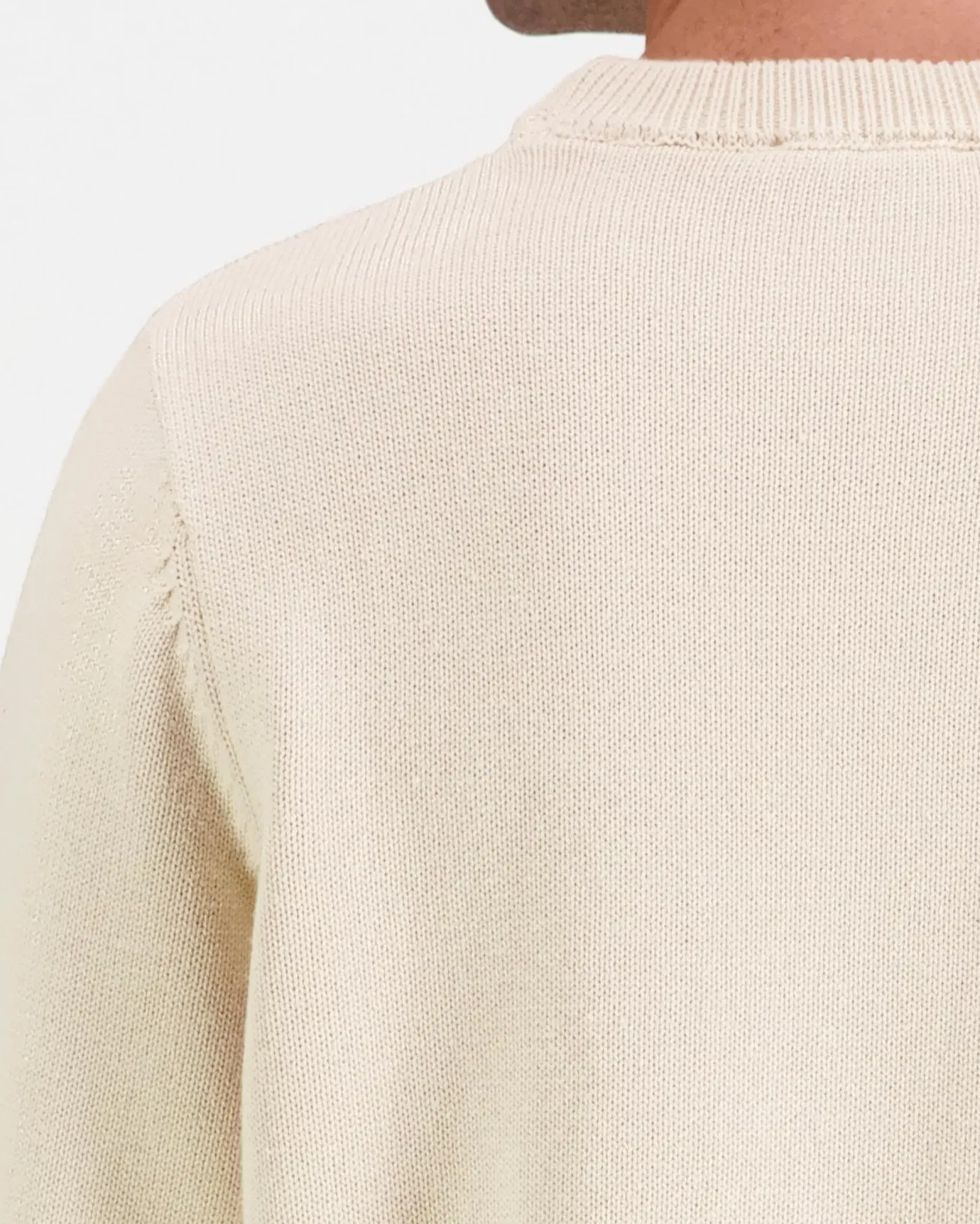 Les Deux Gary Patch Crewneck Knit neule