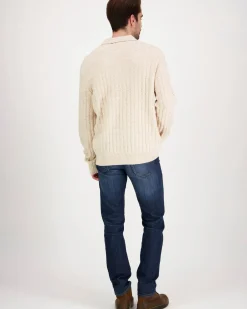 Les Deux Gustav Squared Structure Polo Knit neule