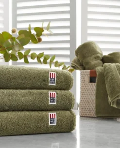Lexington Original käsipyyhe 30x50cm dusty olive