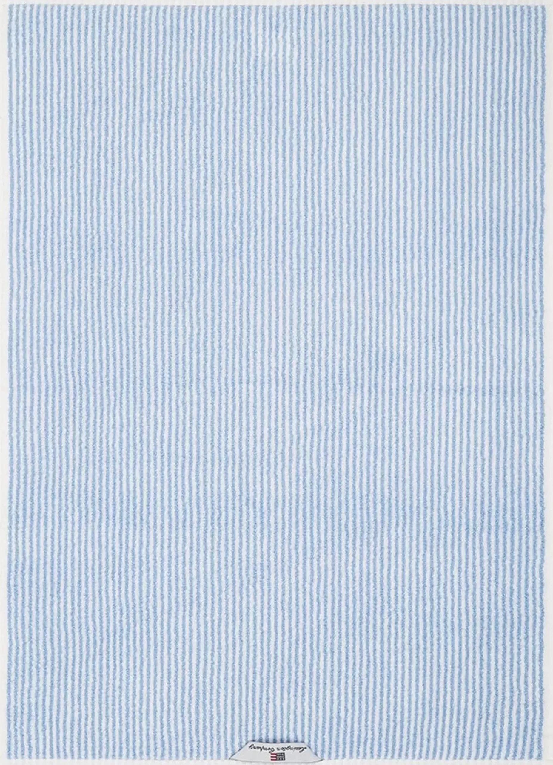 Lexington Original käsipyyhe 30x50cm white blue stripe