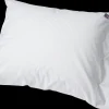 Lexington Pin Point tyynyliina 50x60cm beige/valkoinen
