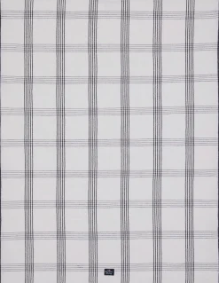 Lexington Ruudullinen keittiöpyyhe 50x70cm black/white