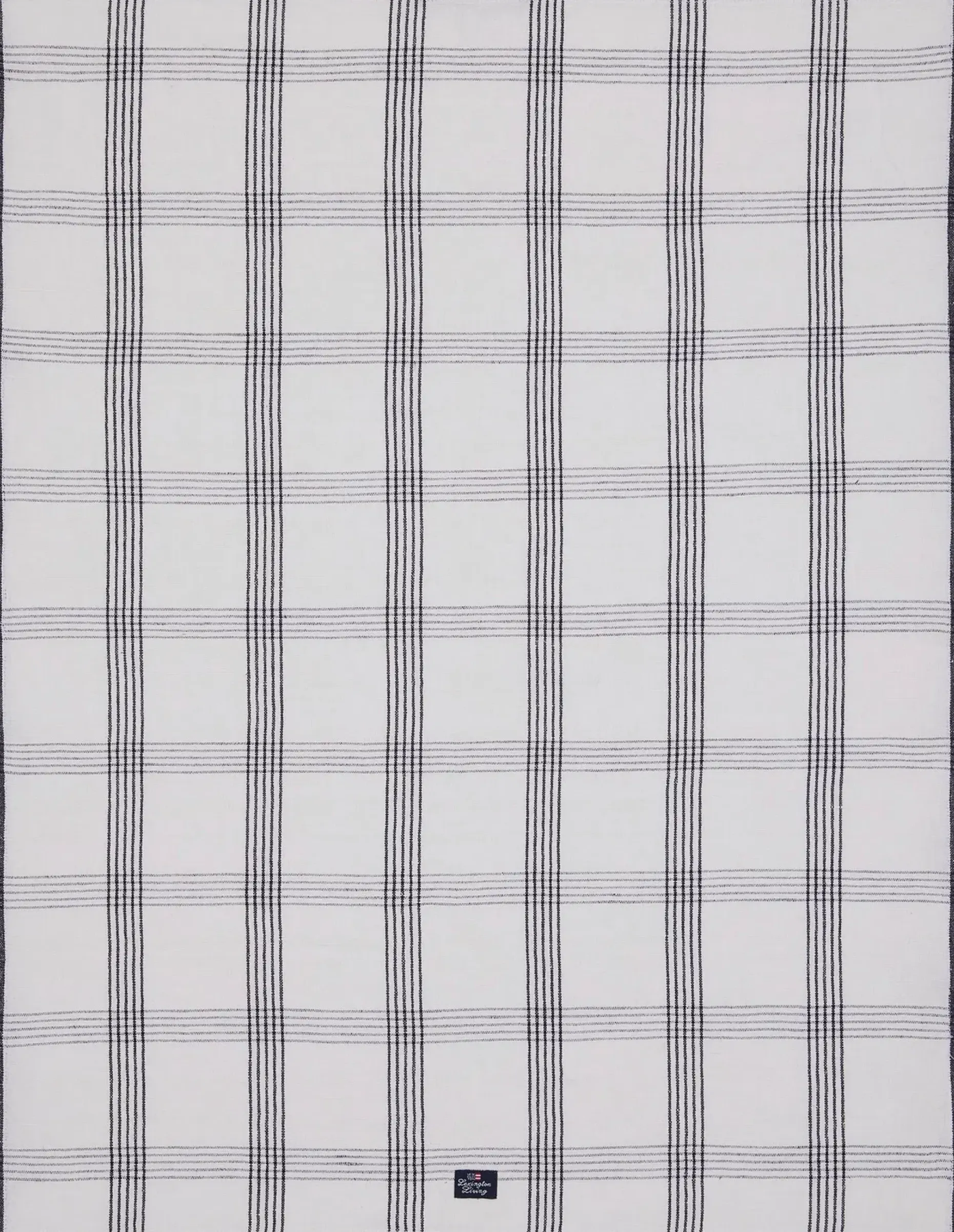 Lexington Ruudullinen keittiöpyyhe 50x70cm black/white