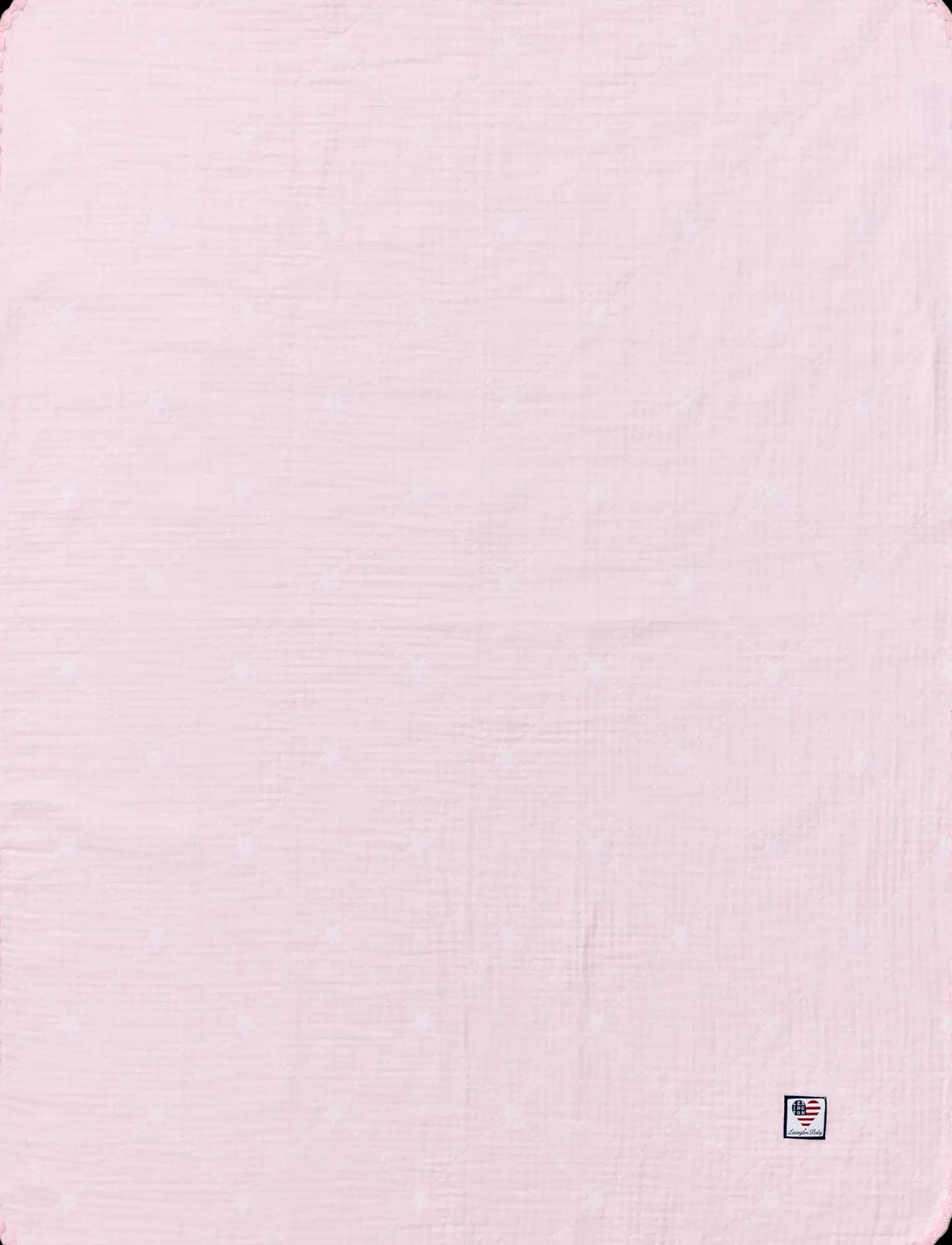 Lexington Signature Star huopa 70x75cm pinkki/valkoinen