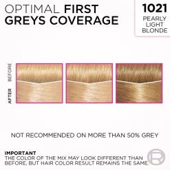 L'Oréal Paris Casting Crème Gloss Glossy Blonds 1021 Pearly Light Blonde Kirkas Helmenvaalea kevytväri 1kpl