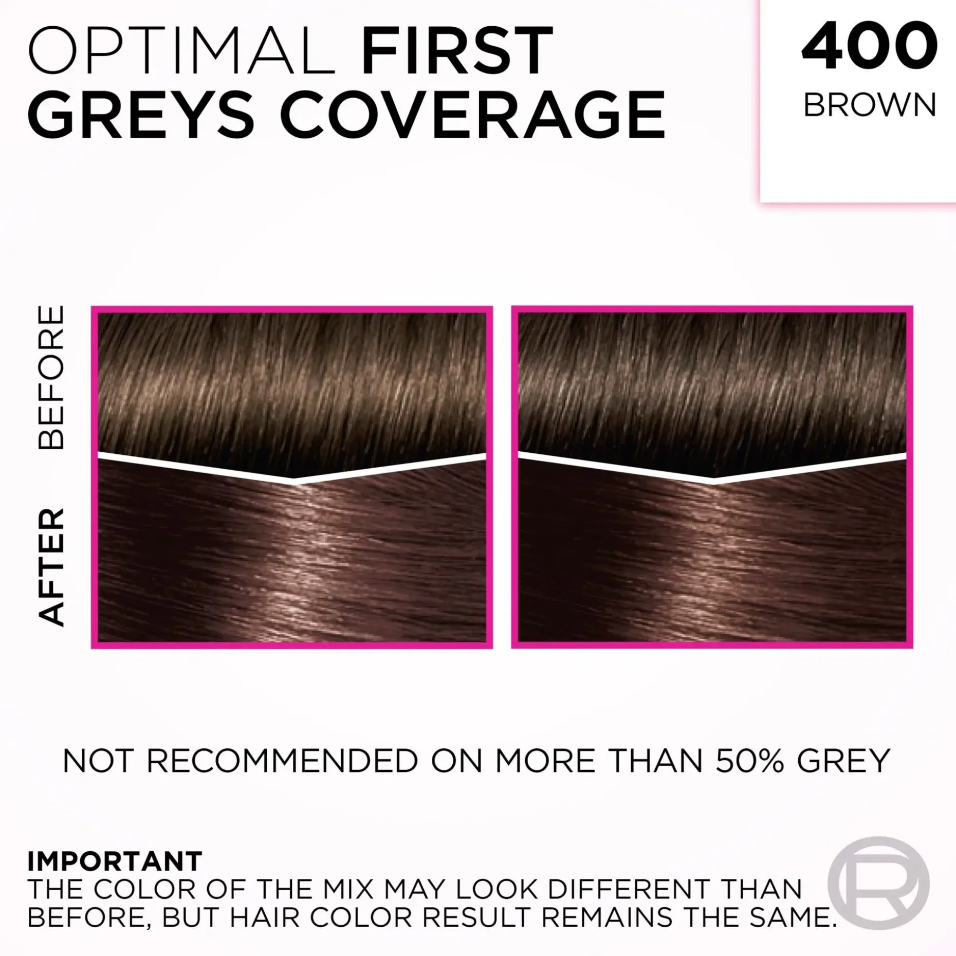 L'Oréal Paris Casting Crème Gloss 400 Brown Keskiruskea kevytväri 1kpl