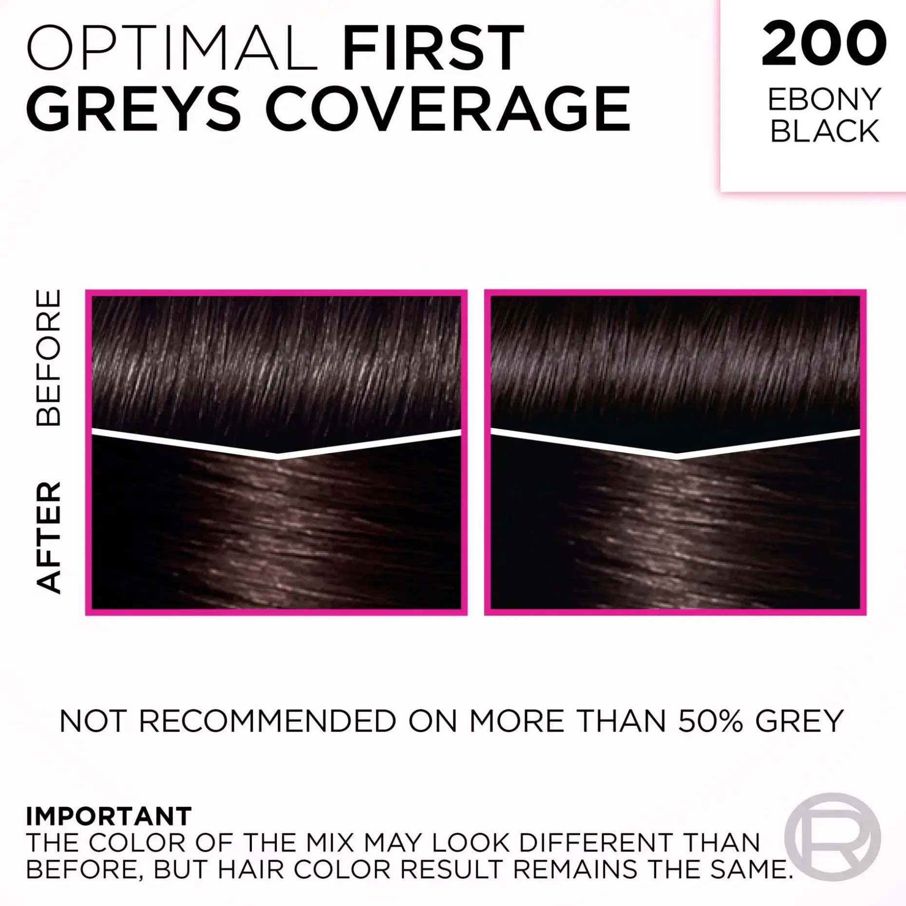 L'Oréal Paris Casting Crème Gloss 200 Ebony Black Musta kevytväri 1kpl