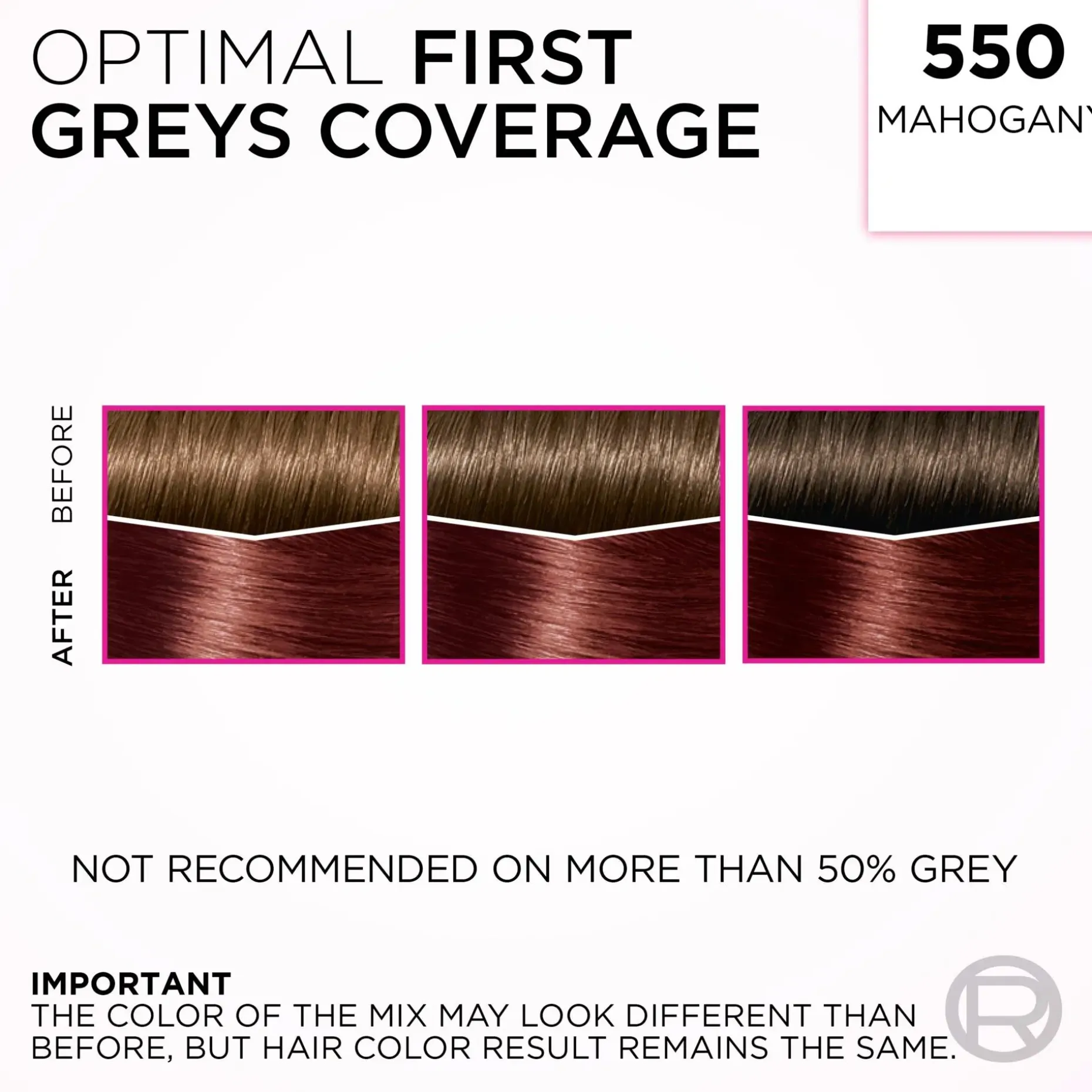 L'Oréal Paris Casting Crème Gloss 550 Mahogany Mahonginruskea kevytväri 1kpl