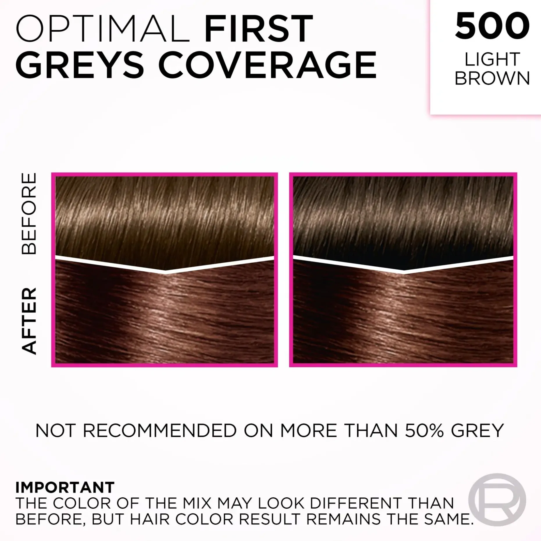 L'Oréal Paris Casting Crème Gloss 500 Light Brown Vaaleanruskea kevytväri 1kpl