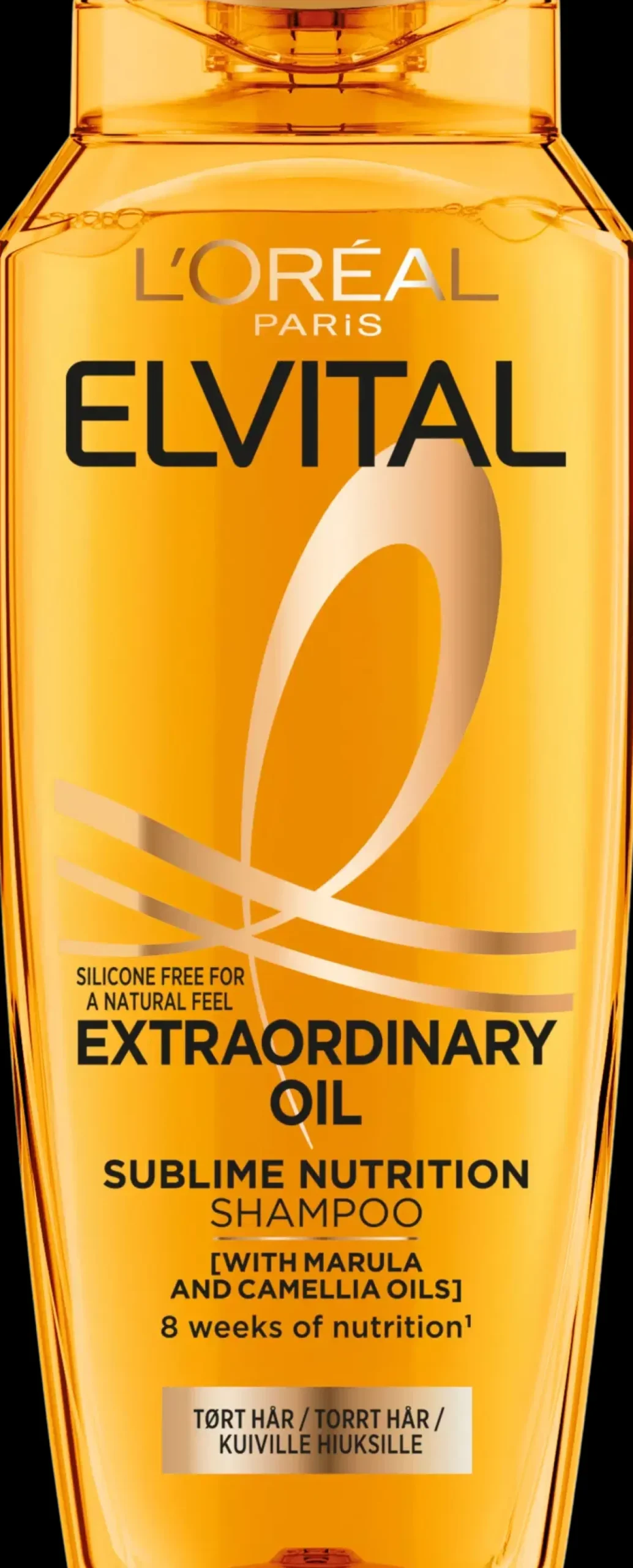 L'Oréal Paris Elvital Extraordinary Oil Shampoo normaaleille ja kuiville hiuksille 250ml