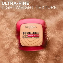 L'Oréal Paris Infaillible 24H Fresh Wear meikkipuuteri 9 g