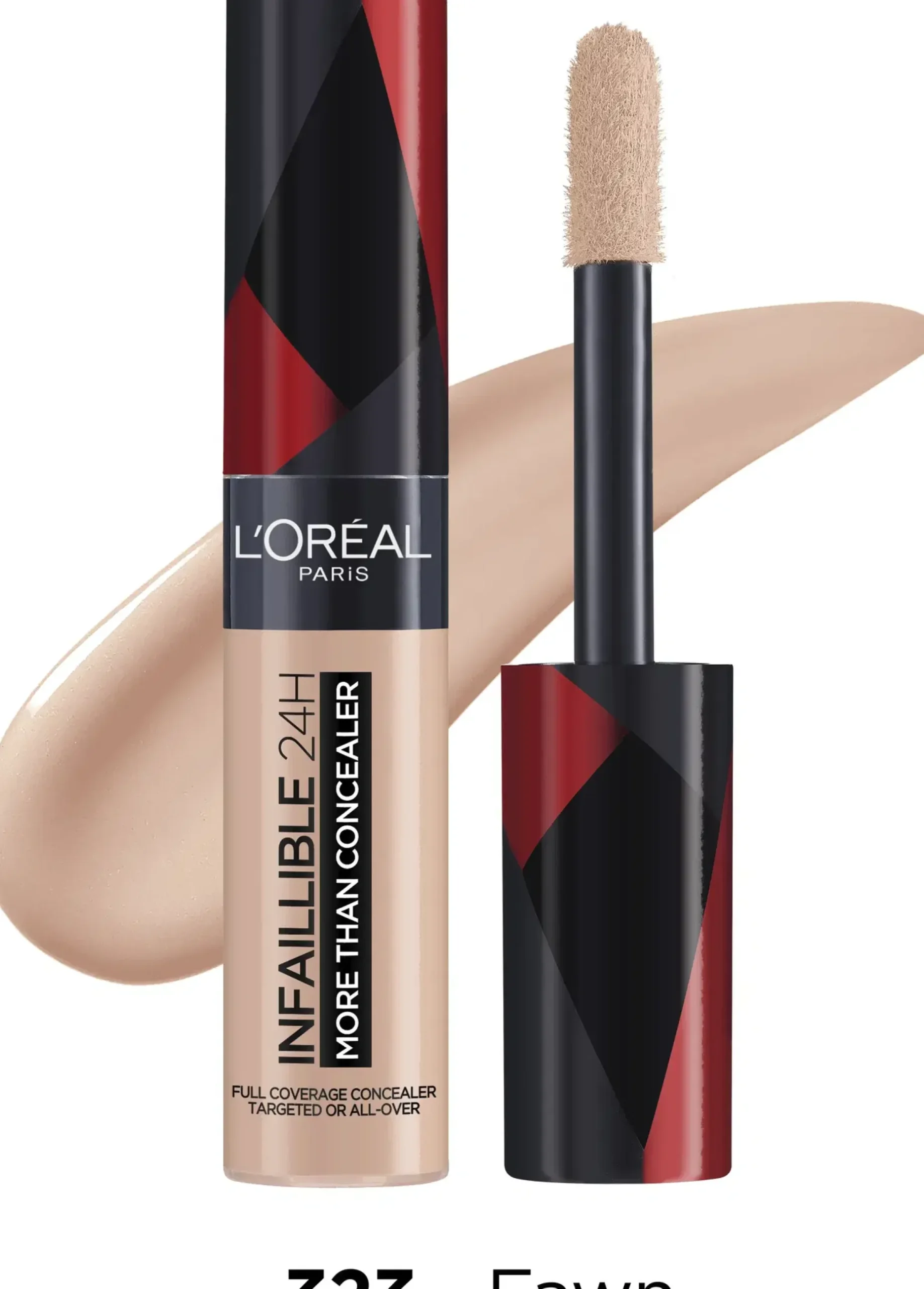 L'Oréal Paris Infaillible More Than Concealer 323 Fawn peitevoide 11ml