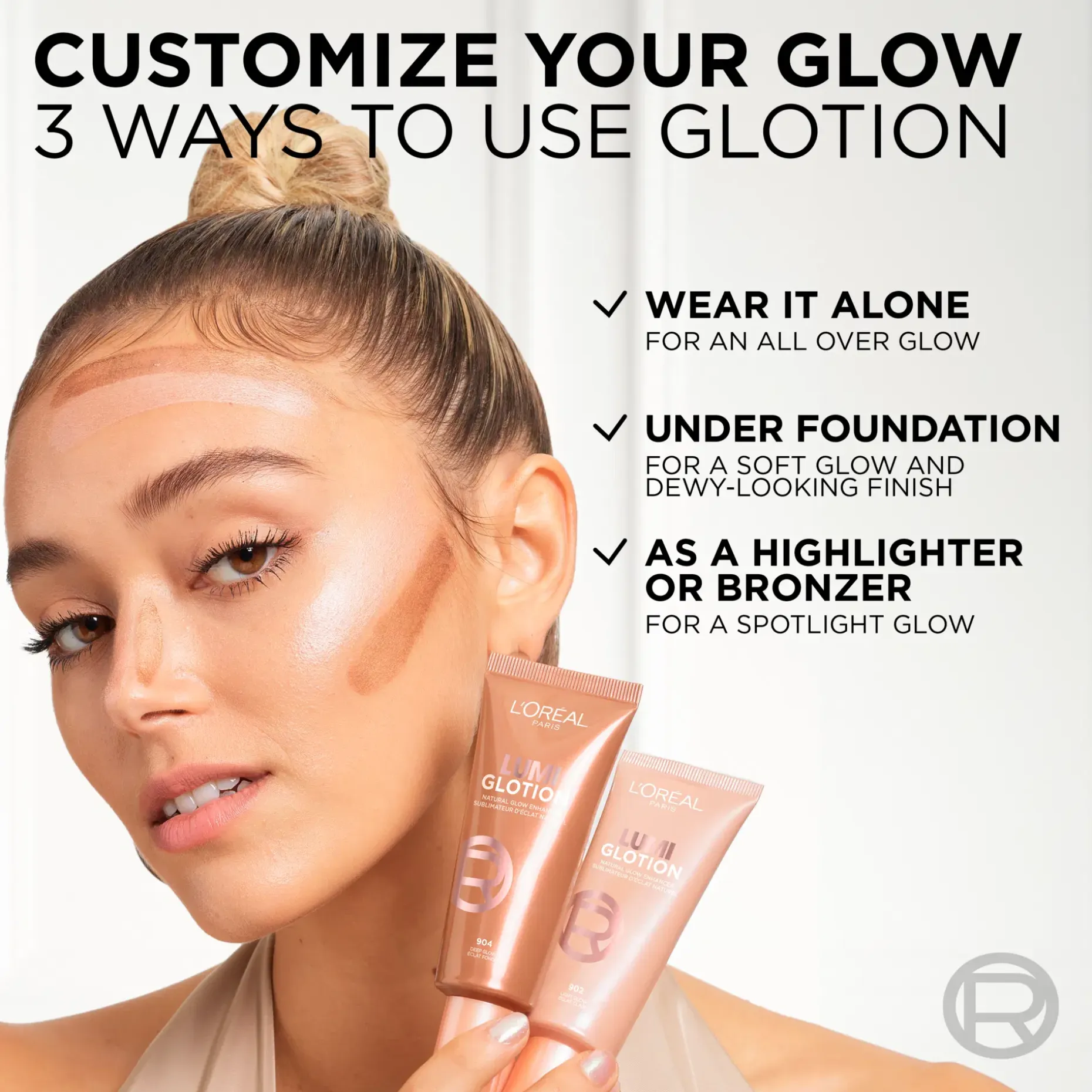 L'Oréal Paris Lumi Glotion highlighter korostusvoide 40 ml