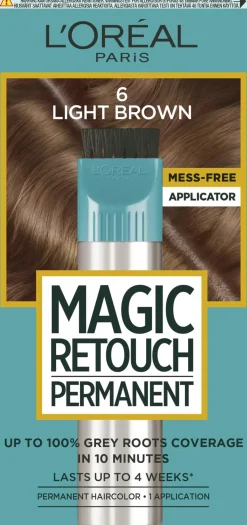 L'Oréal Paris Magic Retouch permanent 6 Light Brown kestoväri 1kpl