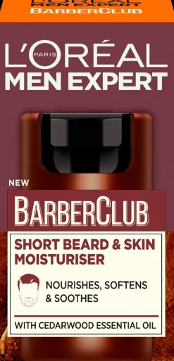 L'Oréal Paris Men Expert BarberClub Short Beard & Face Moisturiser päivävoide 50ml