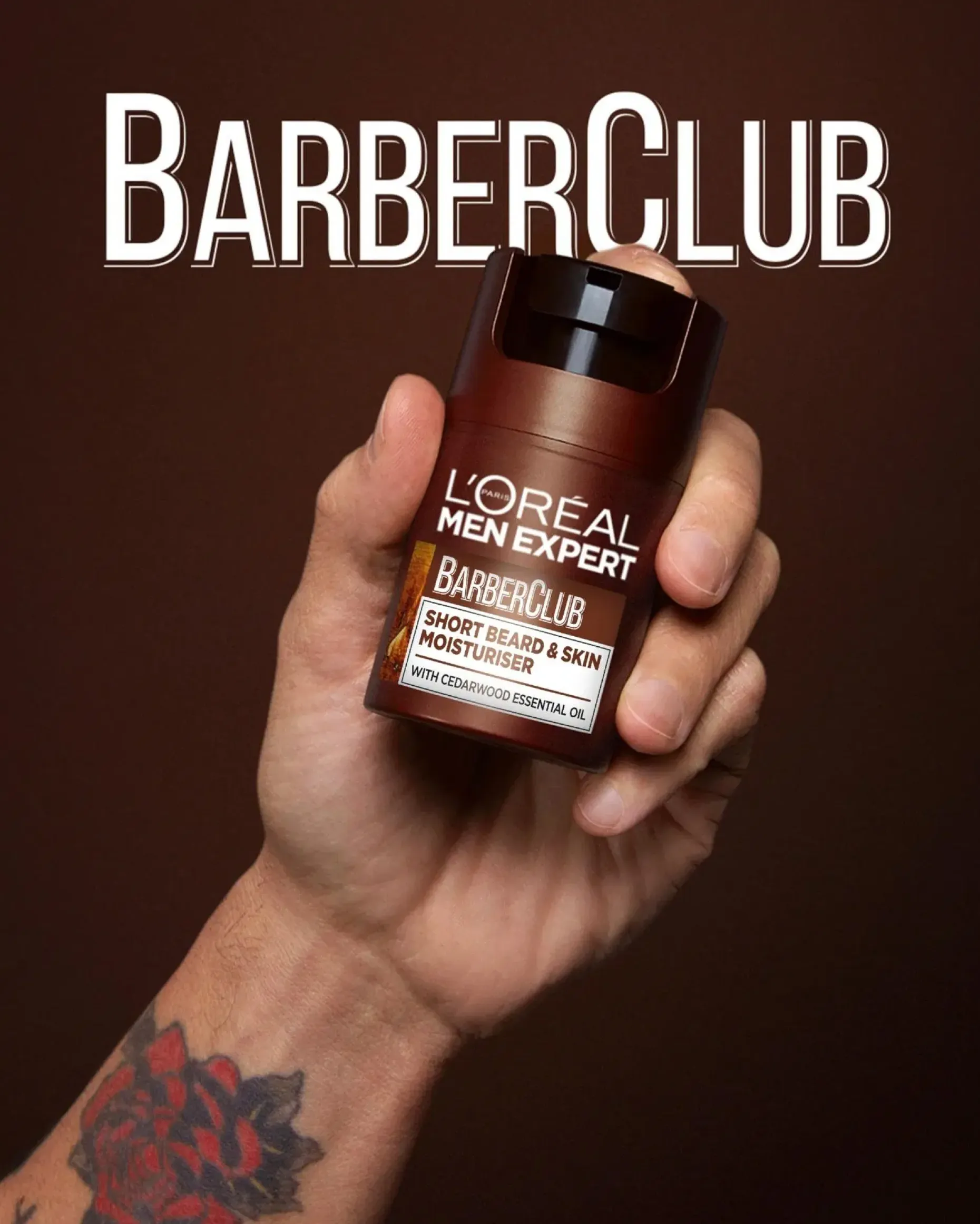L'Oréal Paris Men Expert BarberClub Short Beard & Face Moisturiser päivävoide 50ml