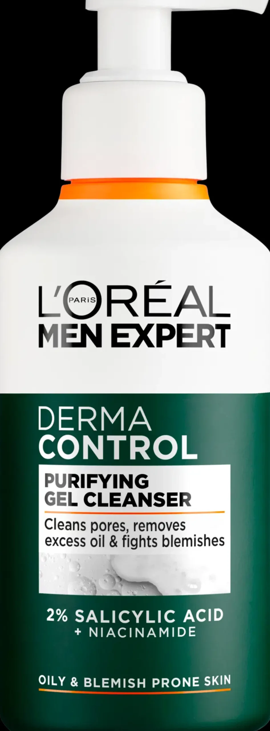 L'Oréal Paris Men Expert Derma Control puhdistusgeeli herkälle iholle 260 ml