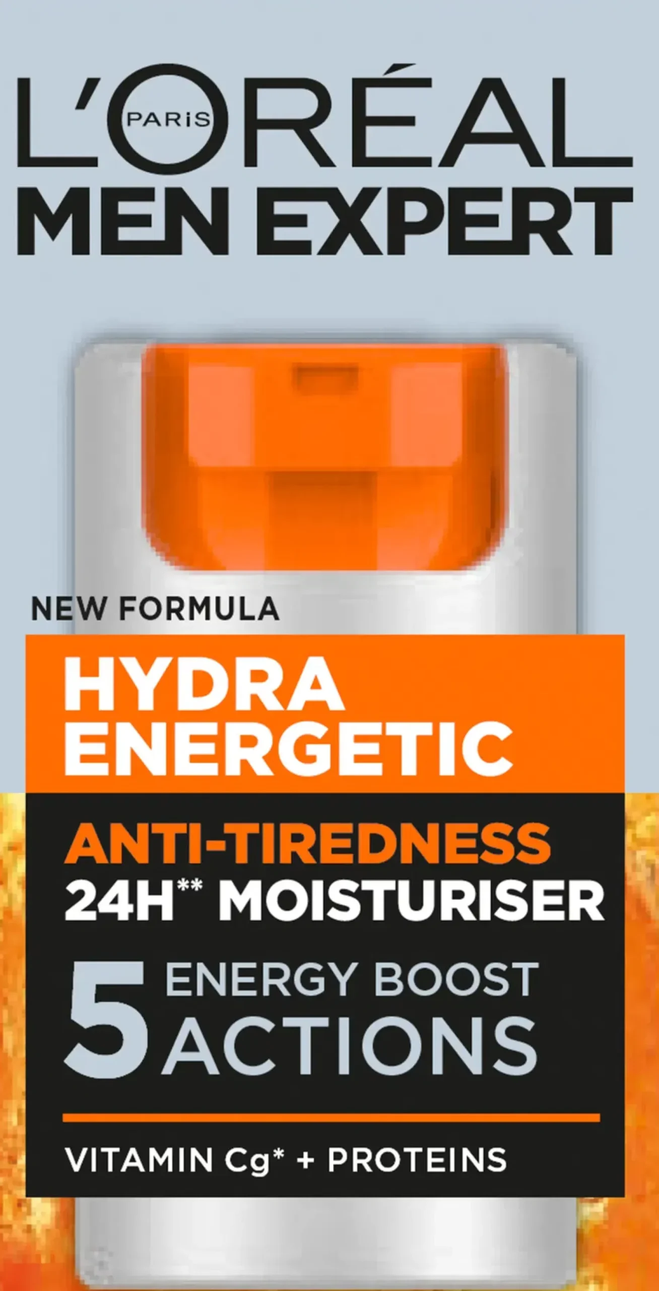 L'Oréal Paris Men Expert Hydra Energetic kasvovoide väsymyksen merkkejä vastaan 50ml