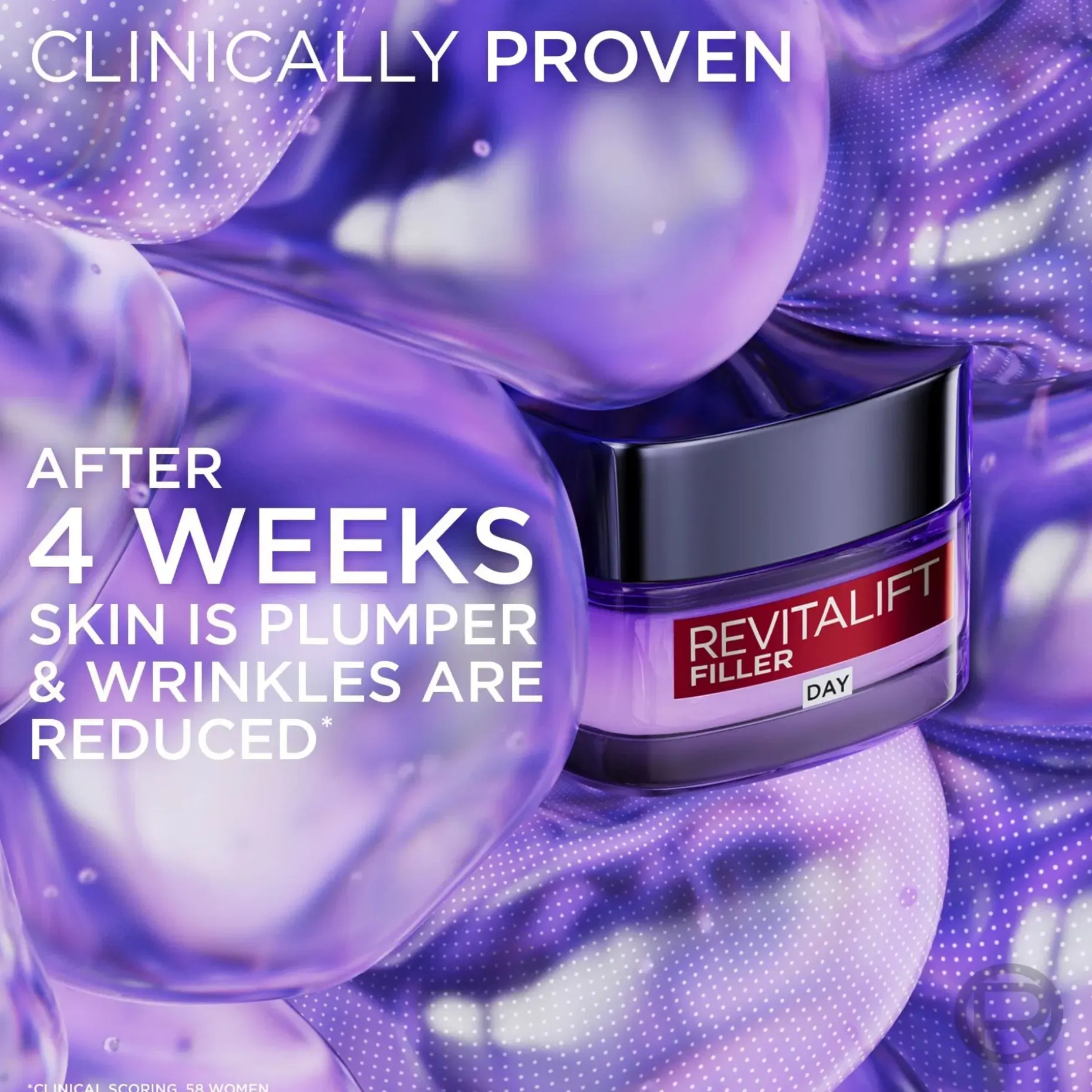 L'Oréal Paris Revitalift Filler anti-age -päivävoide, jolla on täyteläistävä vaikutus 50ml