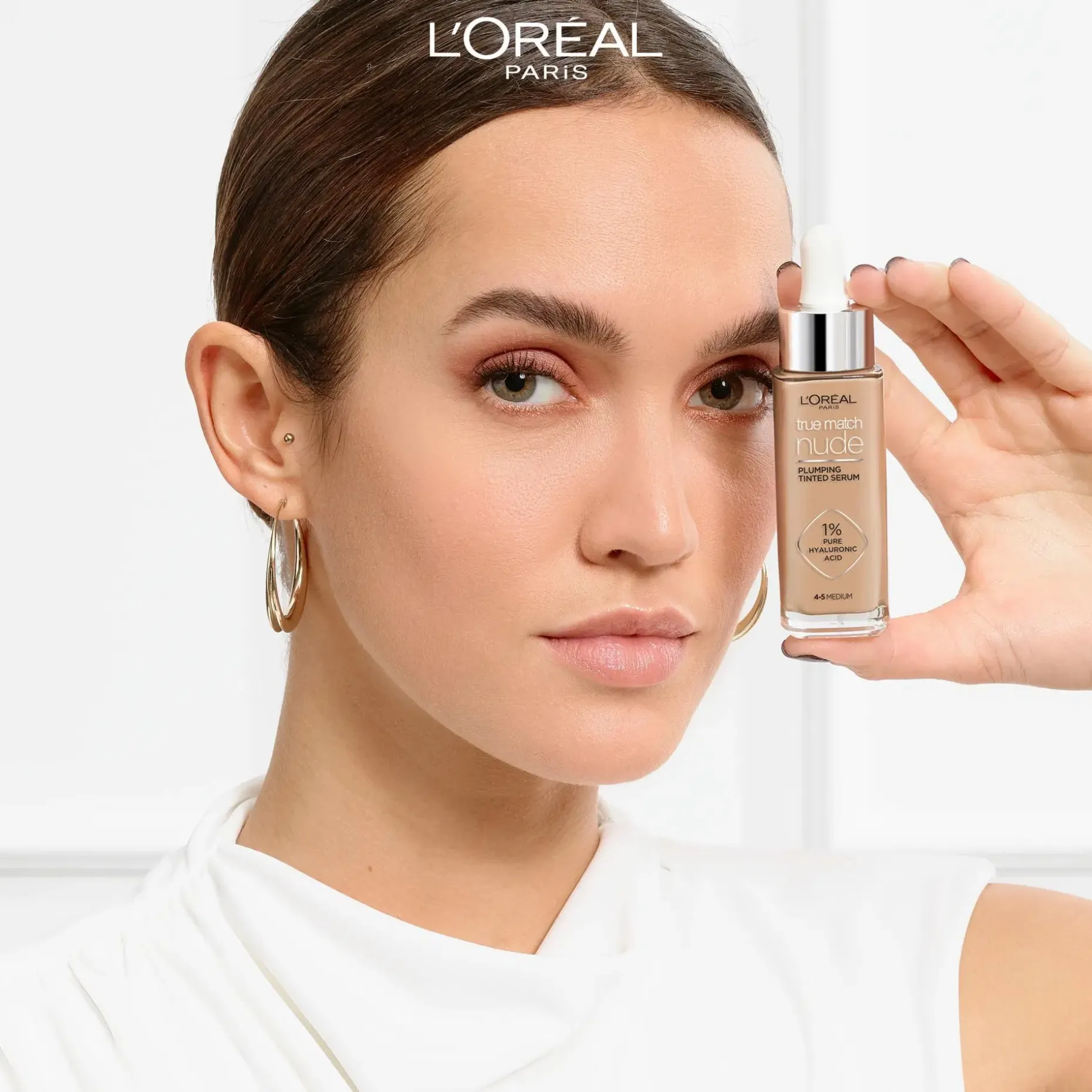 L'Oréal Paris True Match Nude Plumping Tinted Serum meikkivoide 30 ml