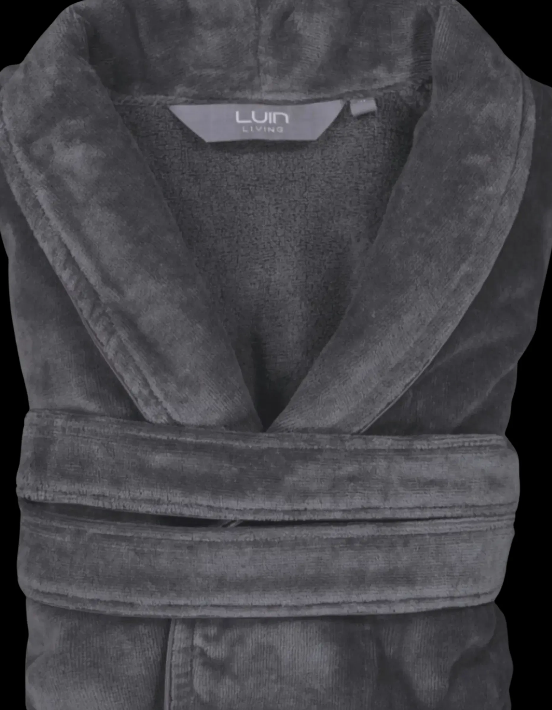 Luin Living Haven kylpytakki S dark grey