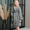 Luin Living lasten kylpytakki 150cm granite