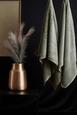 Luin Living Organic Elegance jättipyyhe 100x150cm ash green