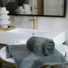 Luin Living Your Home Your Spa kasvopyyhe 30x50 cm granite