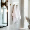 Luin Living Your Home Your Spa käsipyyhe 50x80 cm snow