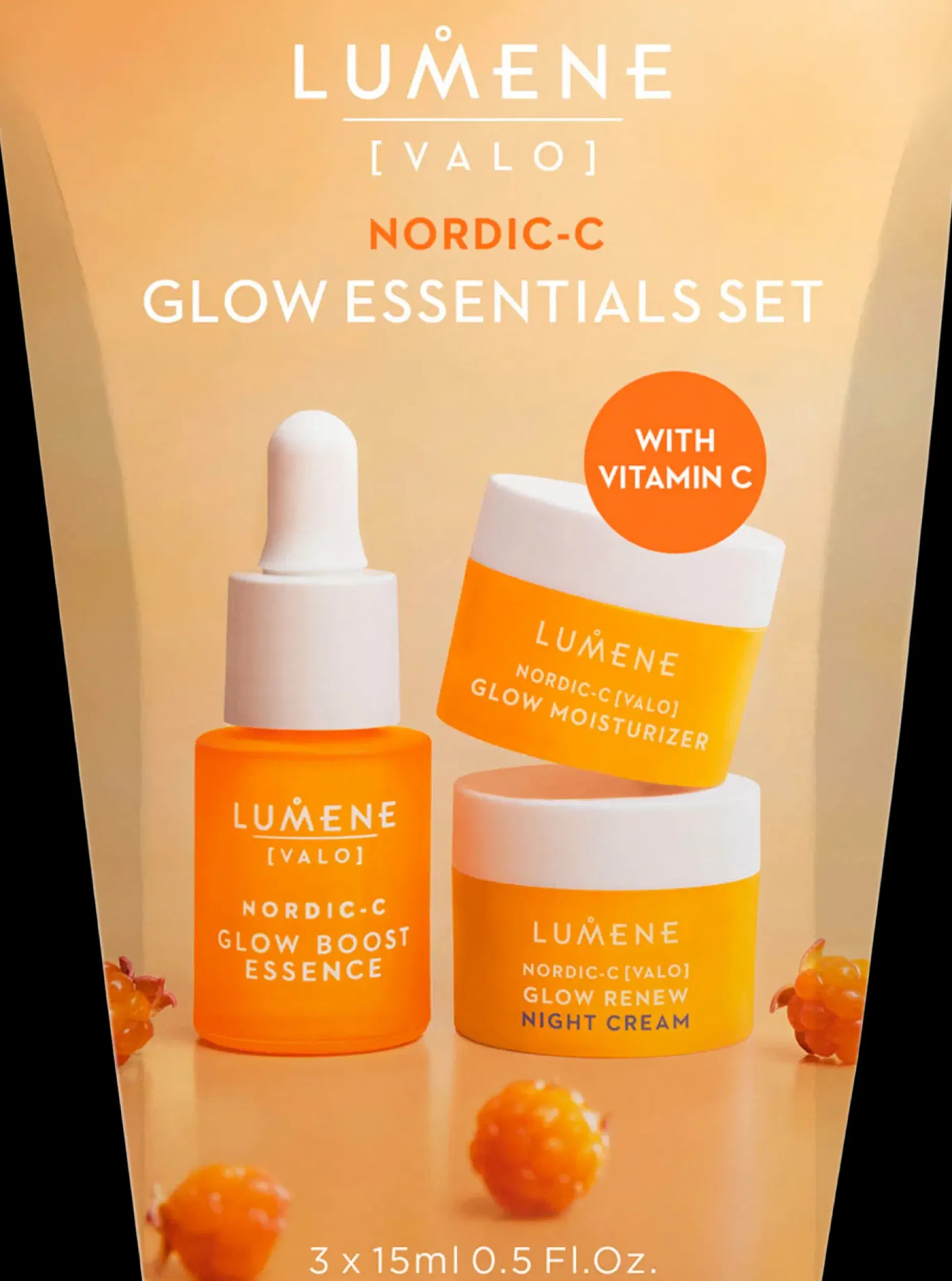 Lumene VALO Heleyttävä matkapakkaus