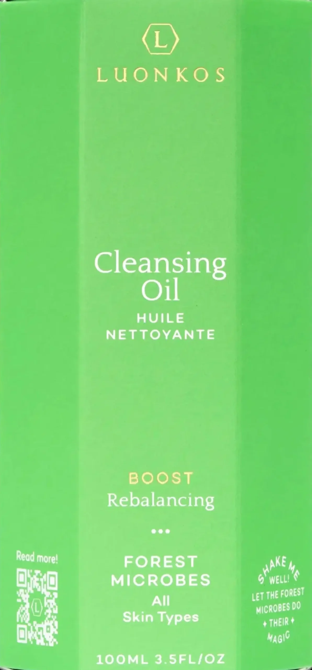 Luonkos Boost puhdistusöljy 100ml