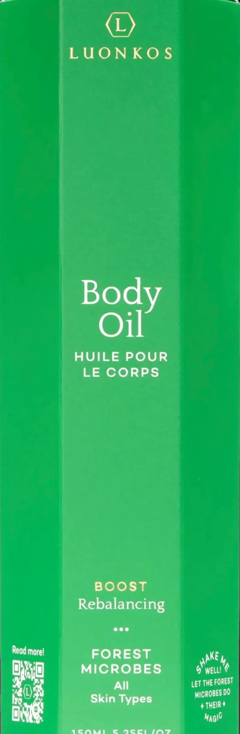 Luonkos Boost vartaloöljy 150ml
