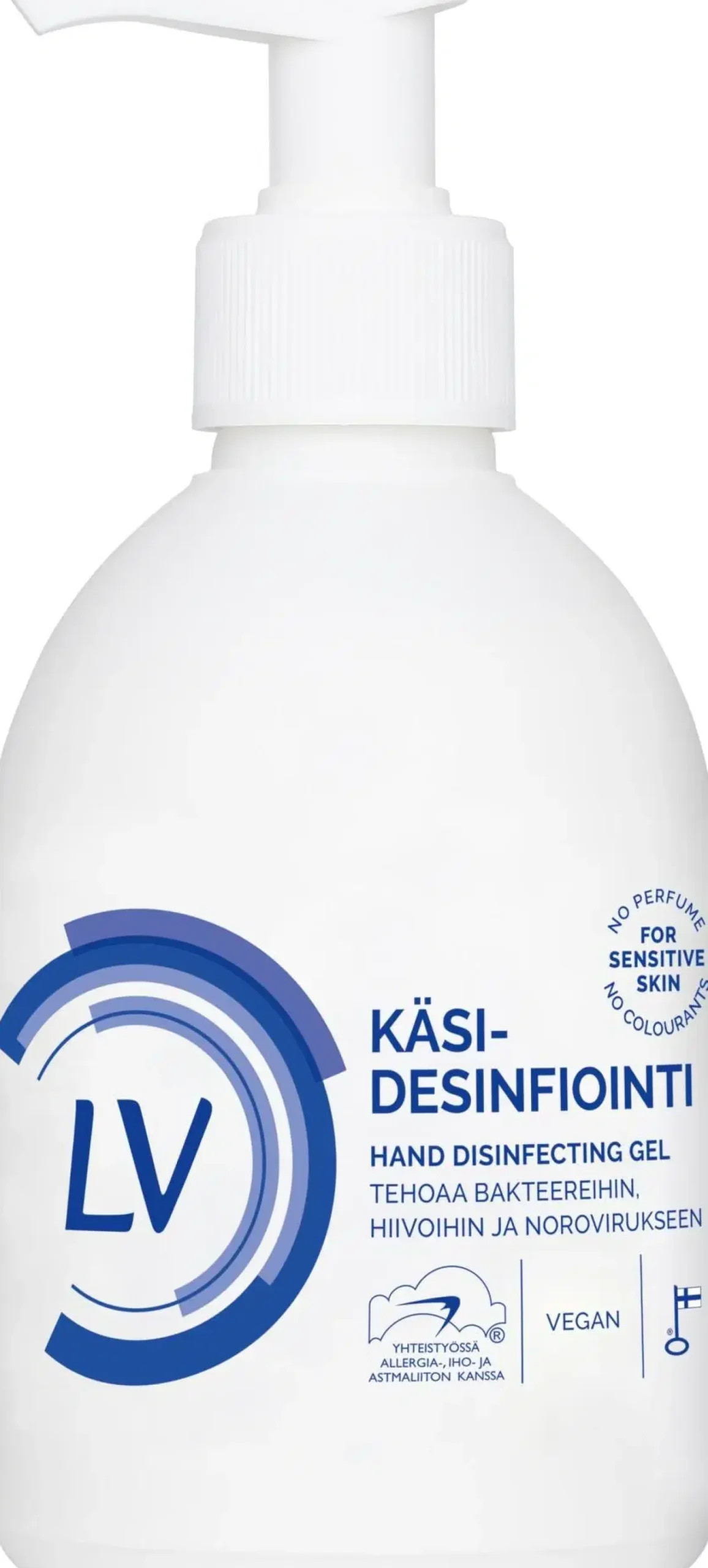 LV 300ml Käsidesinfiointi geeli EN 14476 Noro