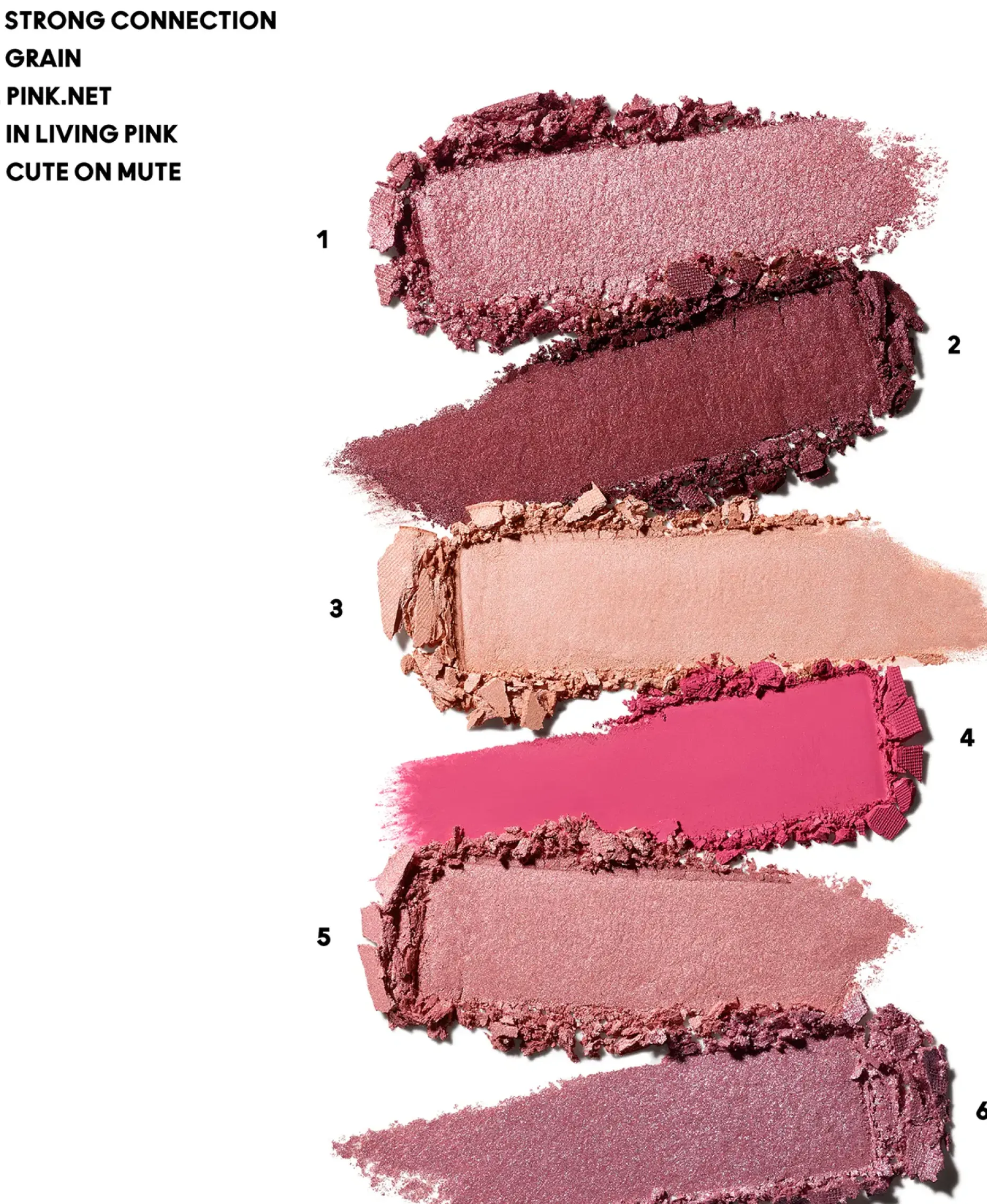 MAC Connect In Colour x6 Eye Shadow Palette luomiväripaletti 6,25 g
