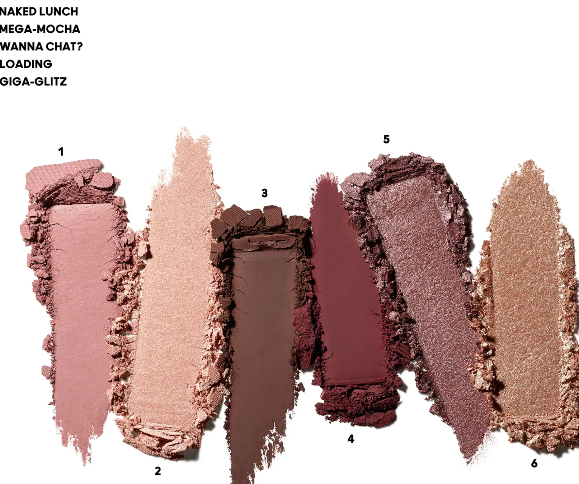 MAC Connect In Colour x6 Eye Shadow Palette luomiväripaletti 6,25 g