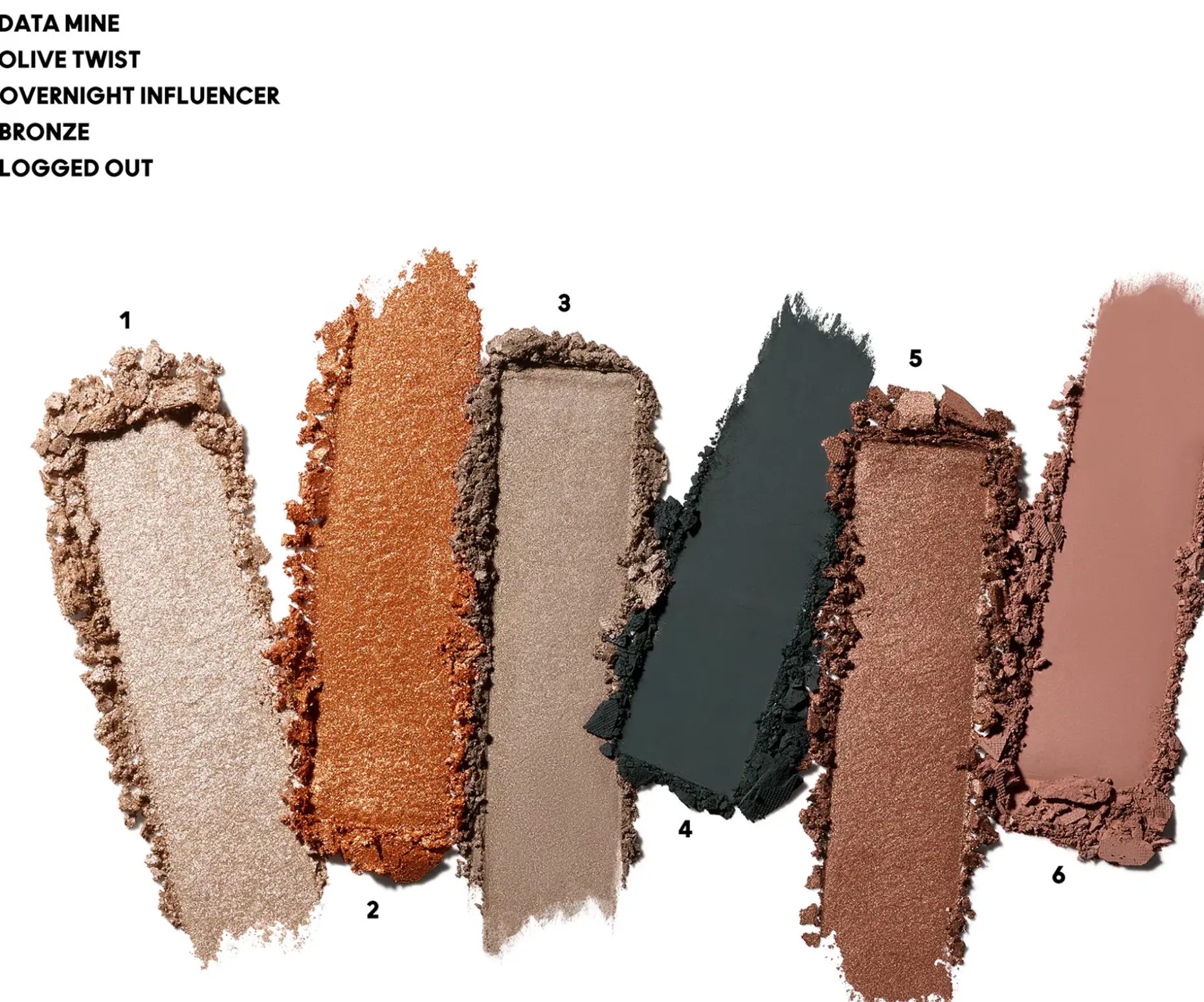 MAC Connect In Colour x6 Eye Shadow Palette luomiväripaletti 6,25 g