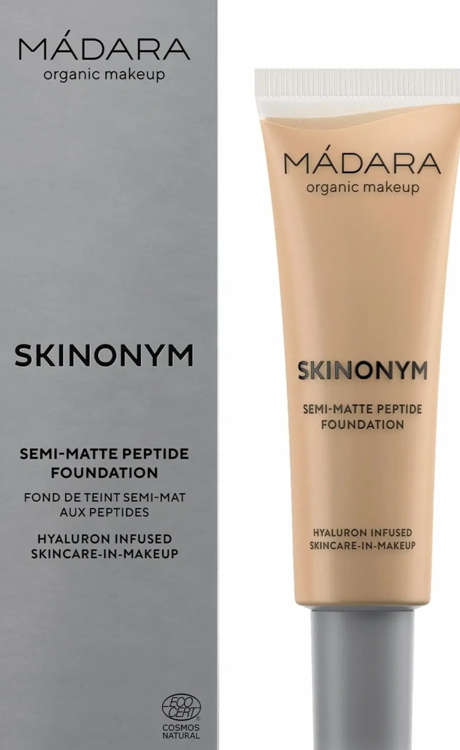 Madara Skinonym Semi-Matte Peptide Foundation Peptidimeikkivoide 30 ml